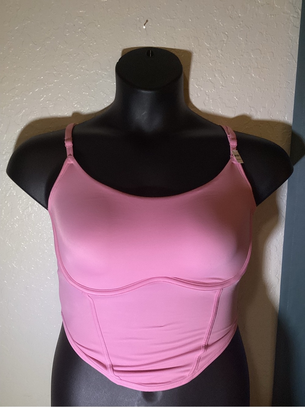 PINK Victoria's Secret Light Pink Seamless Shaping Camisole